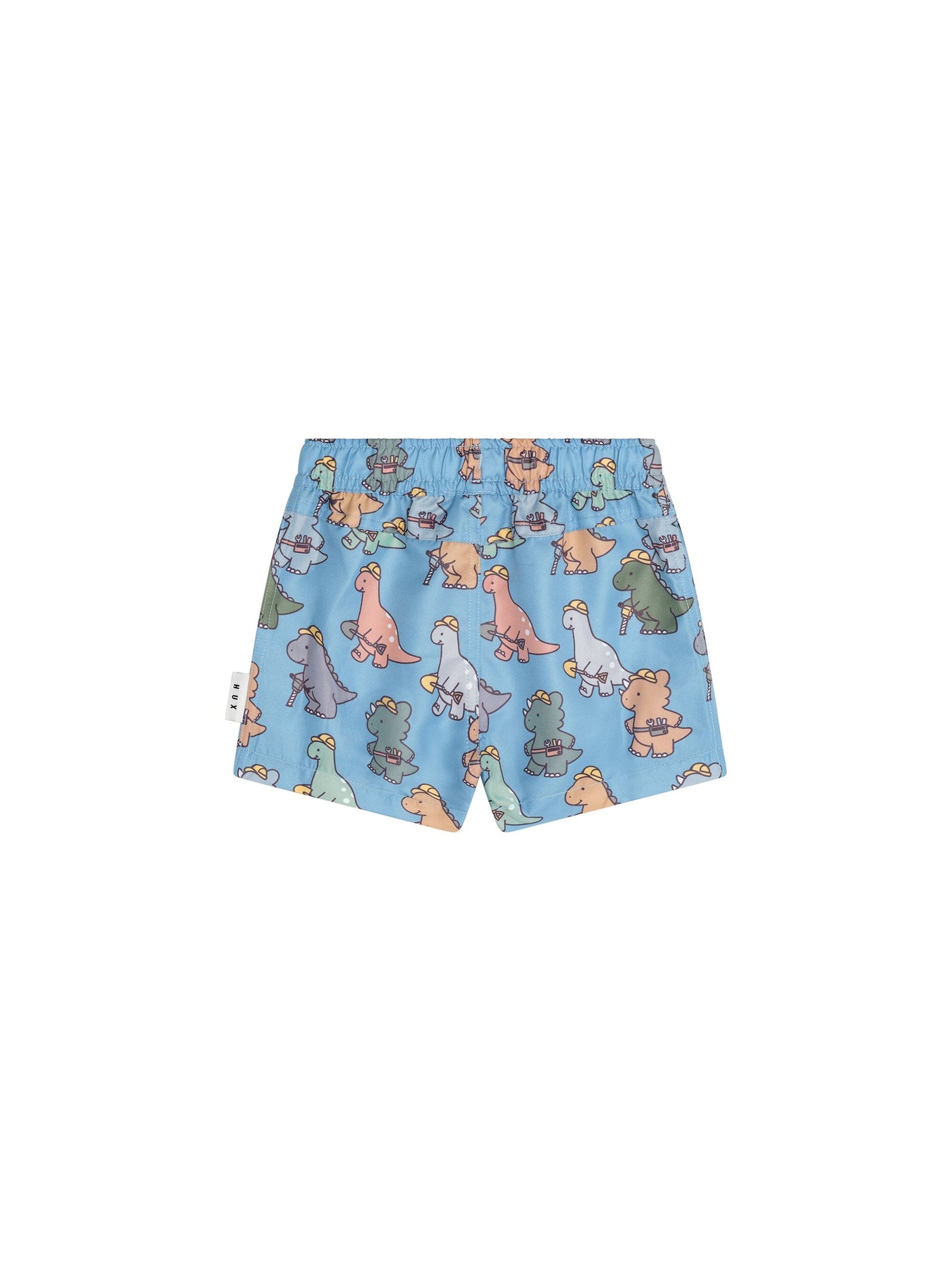 Huxbaby - Construction Dinos Swim Short - HB7178S24 Swim Shorts Huxbaby 