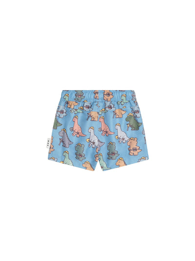 Huxbaby - Construction Dinos Swim Short - HB7178S24 Swim Shorts Huxbaby 