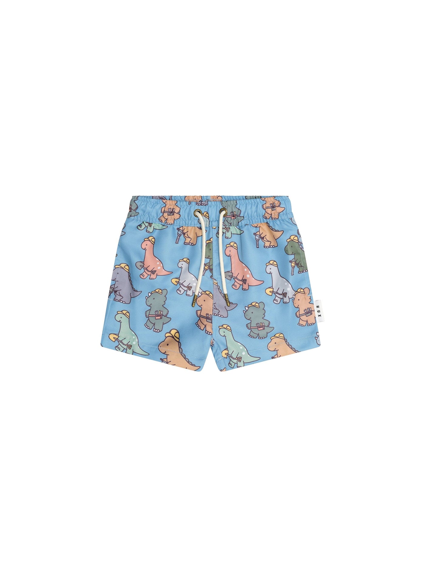 Huxbaby - Construction Dinos Swim Short - HB7178S24 Swim Shorts Huxbaby 