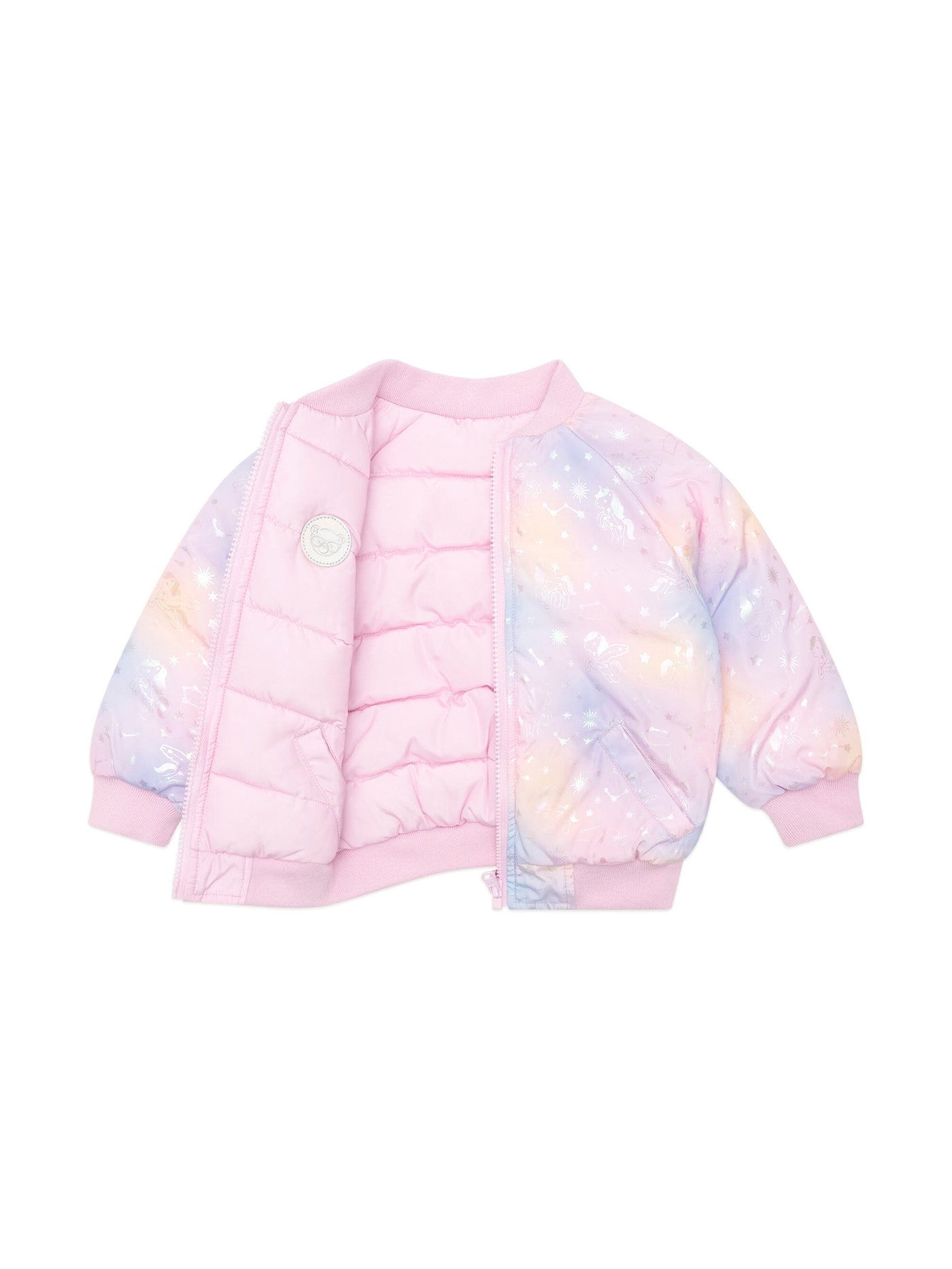 Huxbaby - Cosmic Unicorn Reversible Bomber - HB4150W25 Jacket Huxbaby 