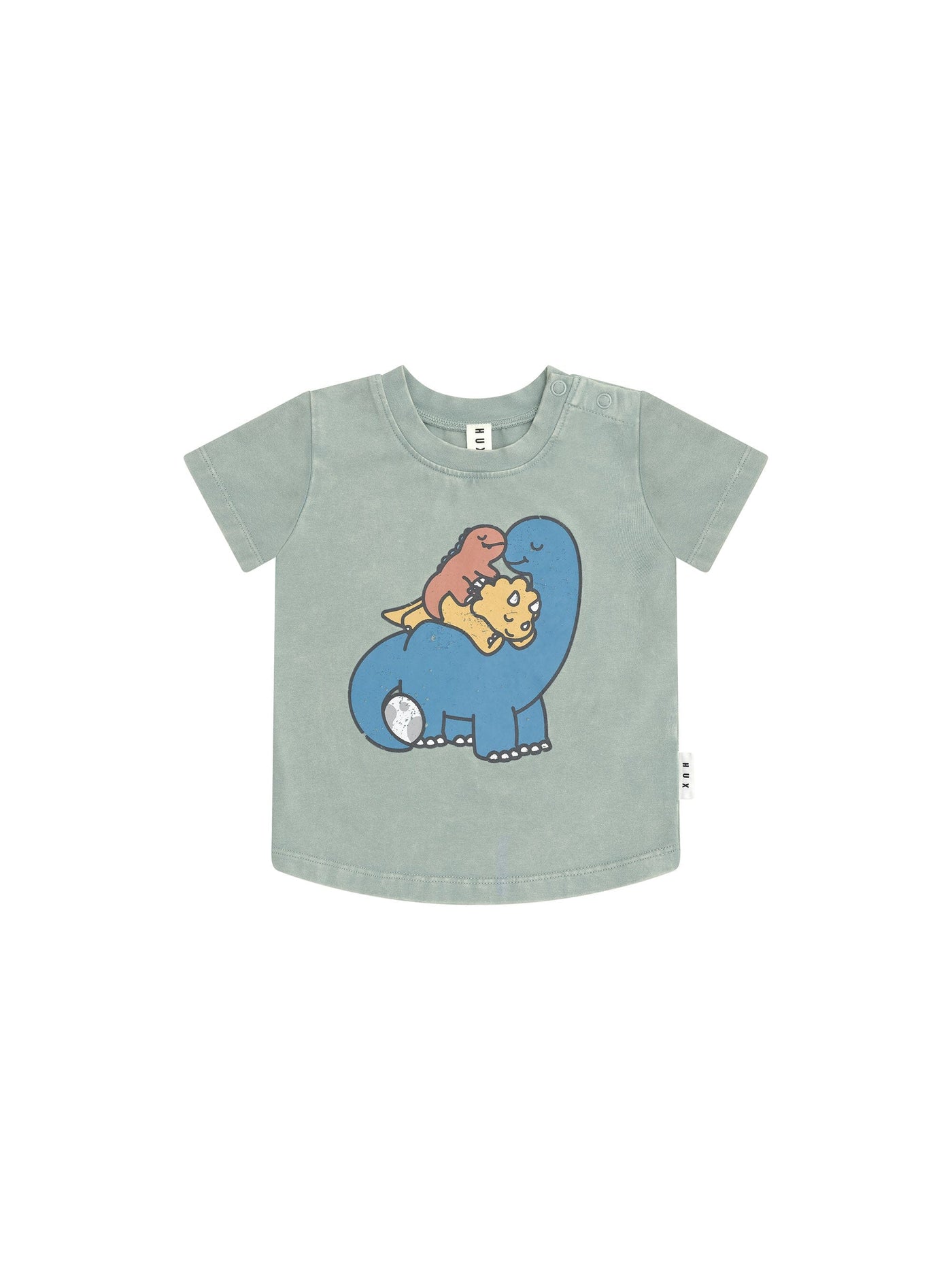 Huxbaby - Cuddlesaurus T-Shirt - HB2073S24 Short Sleeve T-Shirt Huxbaby 