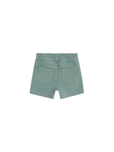 Huxbaby - Denim Huxbear Shorts Green - HB6283S25 Shorts Huxbaby 