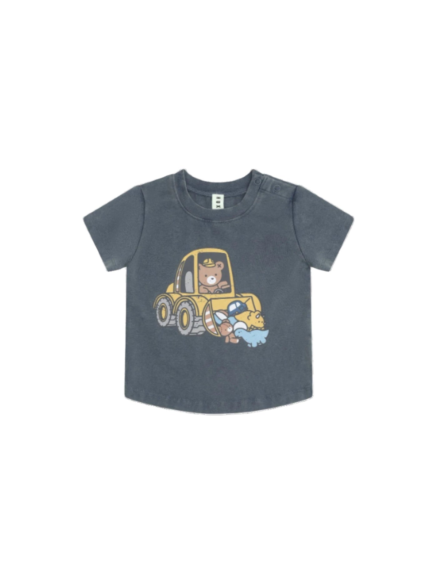 Huxbaby - Digger Hux T-Shirt - HB2072S24 Short Sleeve T-Shirt Huxbaby 