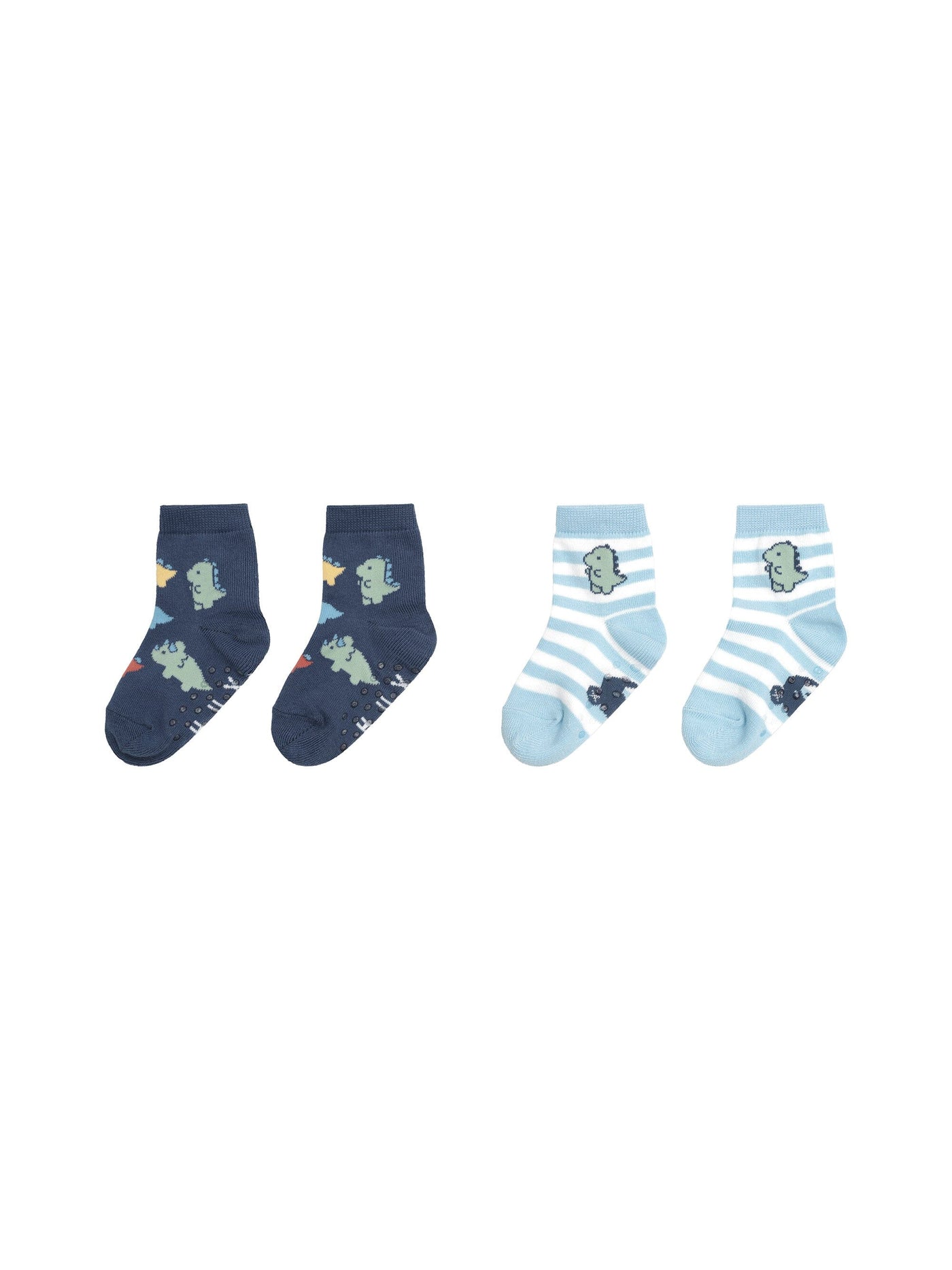 Huxbaby - Dino Play 2Pk Socks - HB8084S24 Socks Huxbaby 