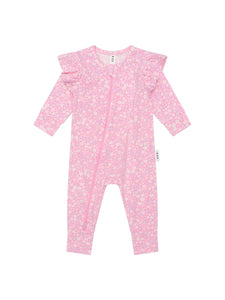 Huxbaby - Ditsy Floral Frill Romper - HB0160W25