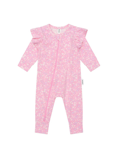 Huxbaby - Ditsy Floral Frill Romper - HB0160W25 Romper Huxbaby 