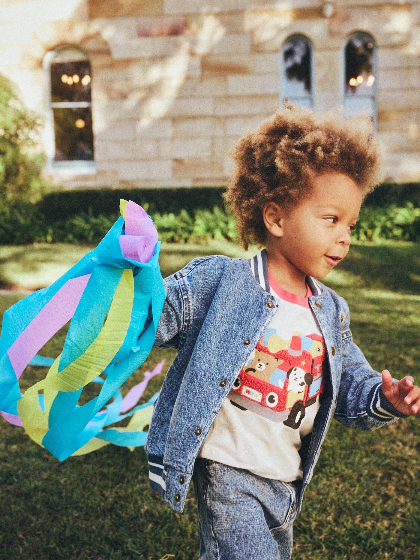 Huxbaby - Dreamy Denim Bomber Jacket - HB4019W25 Jacket Huxbaby 