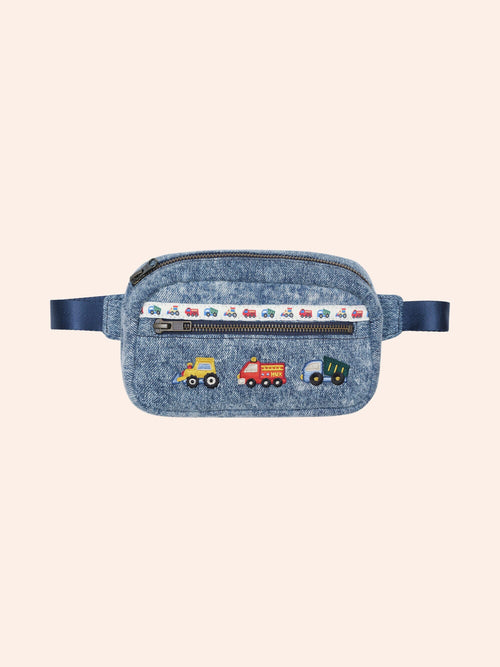 Huxbaby - Dreamy Denim Construction Bumbag | Denim