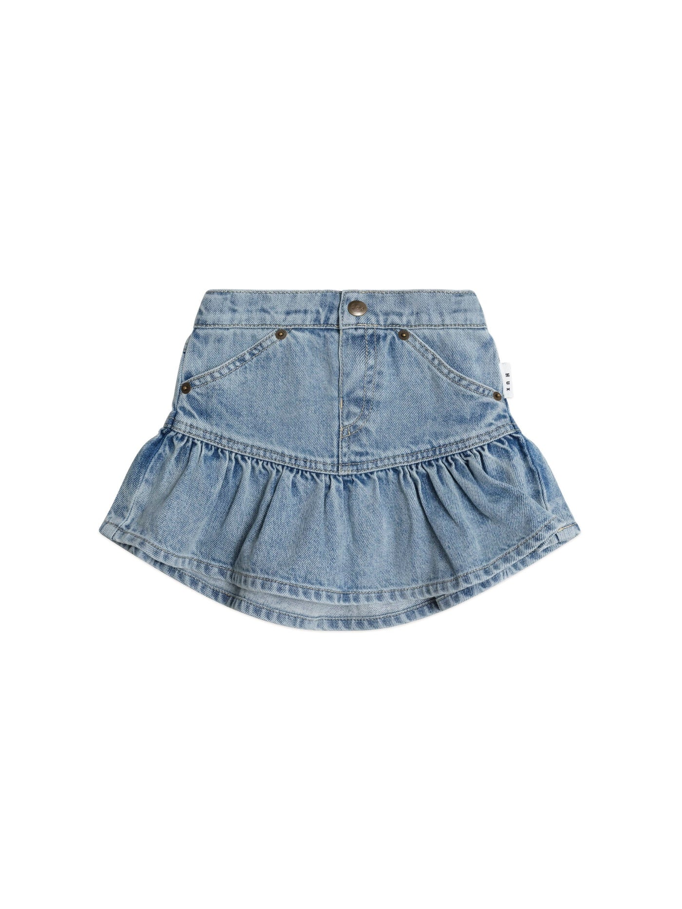 Huxbaby - Dreamy Denim Frilly Skirt - HB1137S25 Skirts Huxbaby 