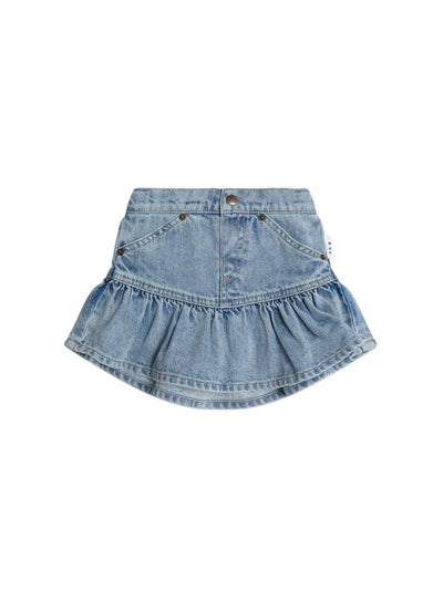 Huxbaby - Dreamy Denim Frilly Skirt - HB1137S25 Skirts Huxbaby 