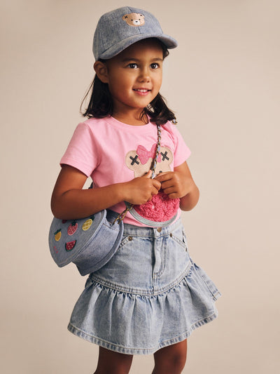 Huxbaby - Dreamy Denim Frilly Skirt - HB1137S25 Skirts Huxbaby 