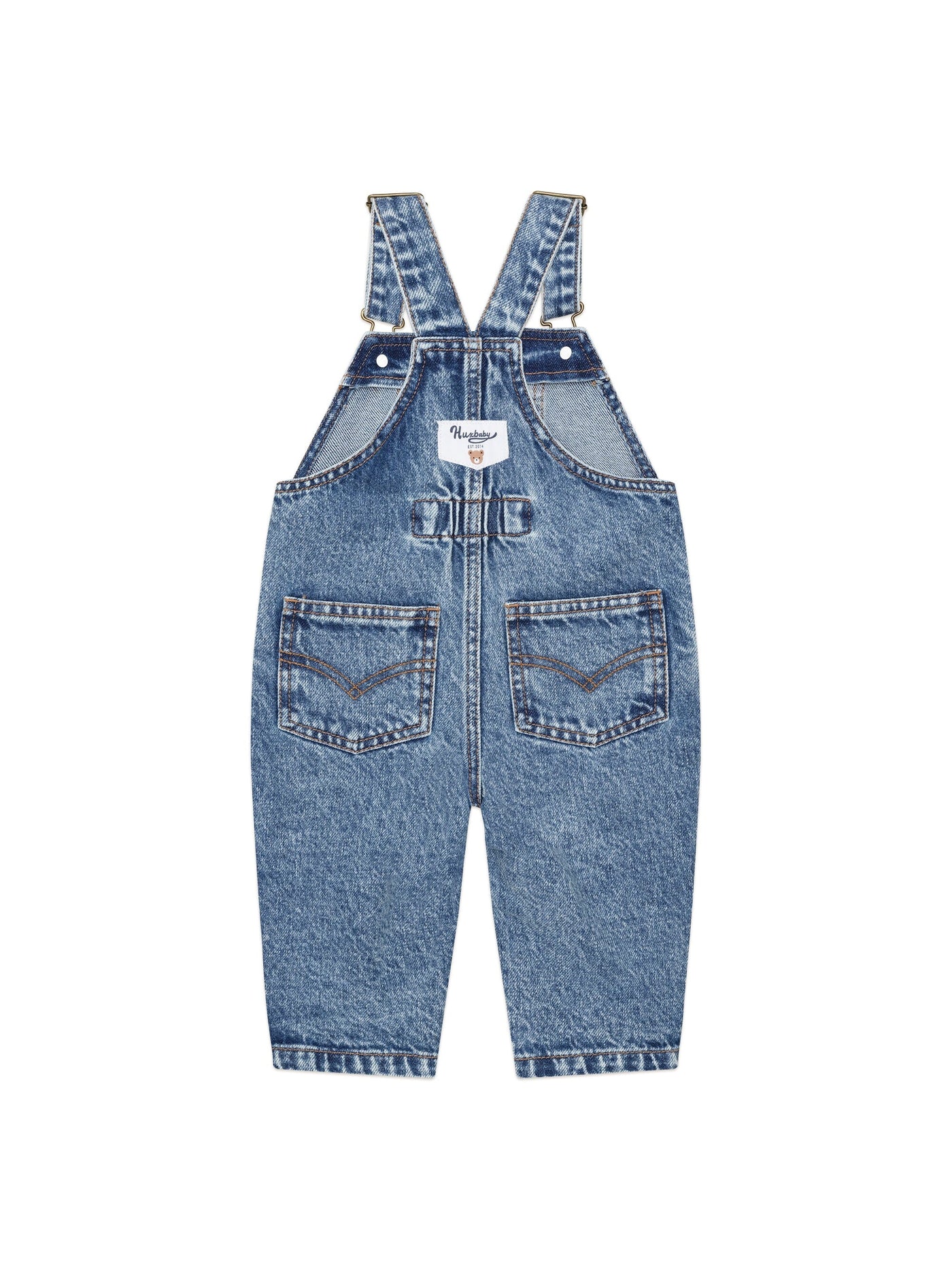 Huxbaby - Dreamy Denim Overalls - HB0020W25 Overalls Huxbaby 