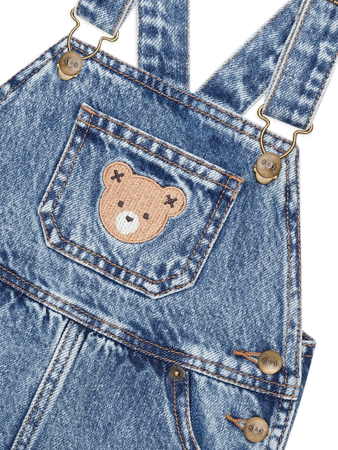 Huxbaby - Dreamy Denim Overalls - HB0020W25 Overalls Huxbaby 