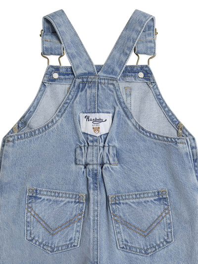 Huxbaby - Dreamy Denim Short Overalls - HB0044S25 Overalls Huxbaby 