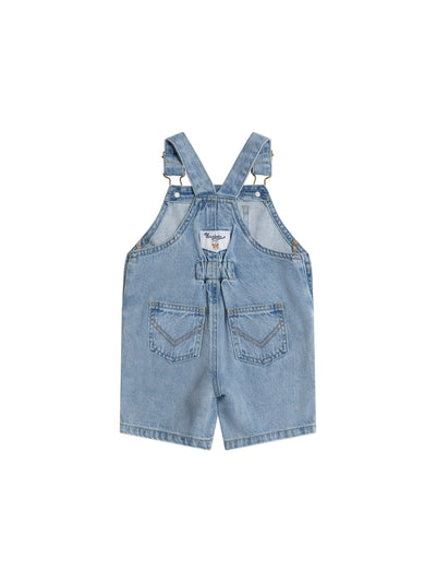 Huxbaby - Dreamy Denim Short Overalls - HB0044S25 Overalls Huxbaby 
