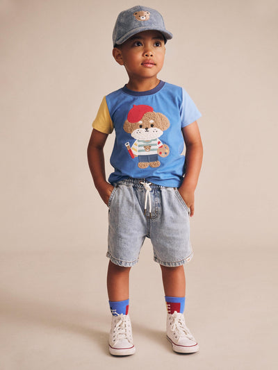 Huxbaby - Dreamy Denim Shorts - HB6155S25 Shorts Huxbaby 