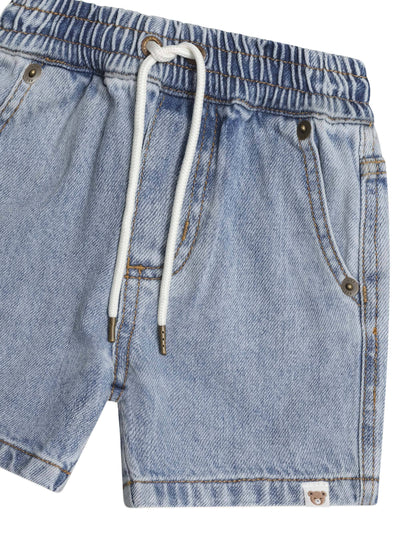 Huxbaby - Dreamy Denim Shorts - HB6155S25 Shorts Huxbaby 