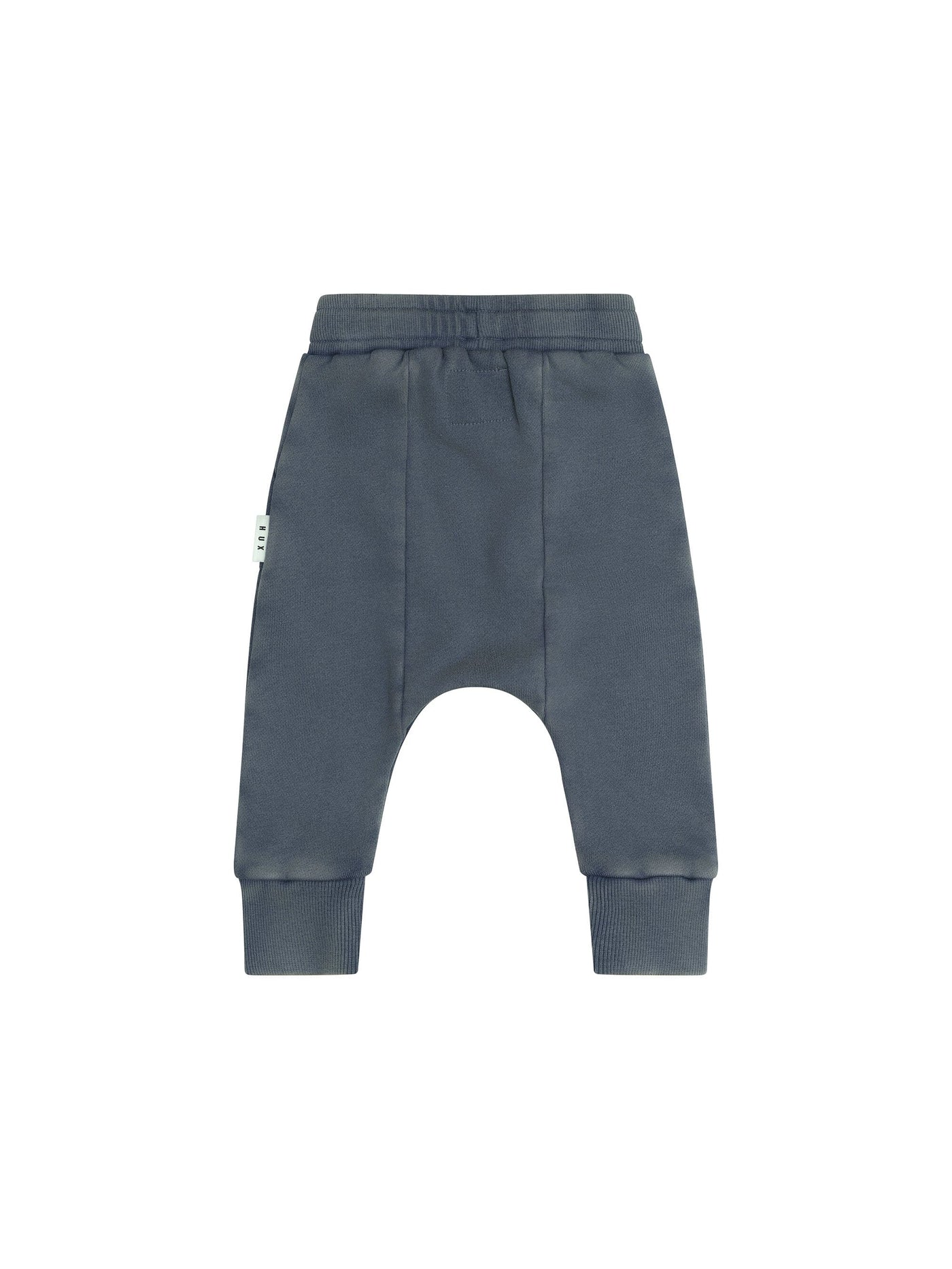 Huxbaby - Drop Crotch Pant Washed Navy - HB6074S24 Pants Huxbaby 