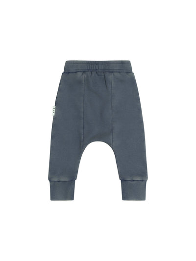 Huxbaby - Drop Crotch Pant Washed Navy - HB6074S24 Pants Huxbaby 