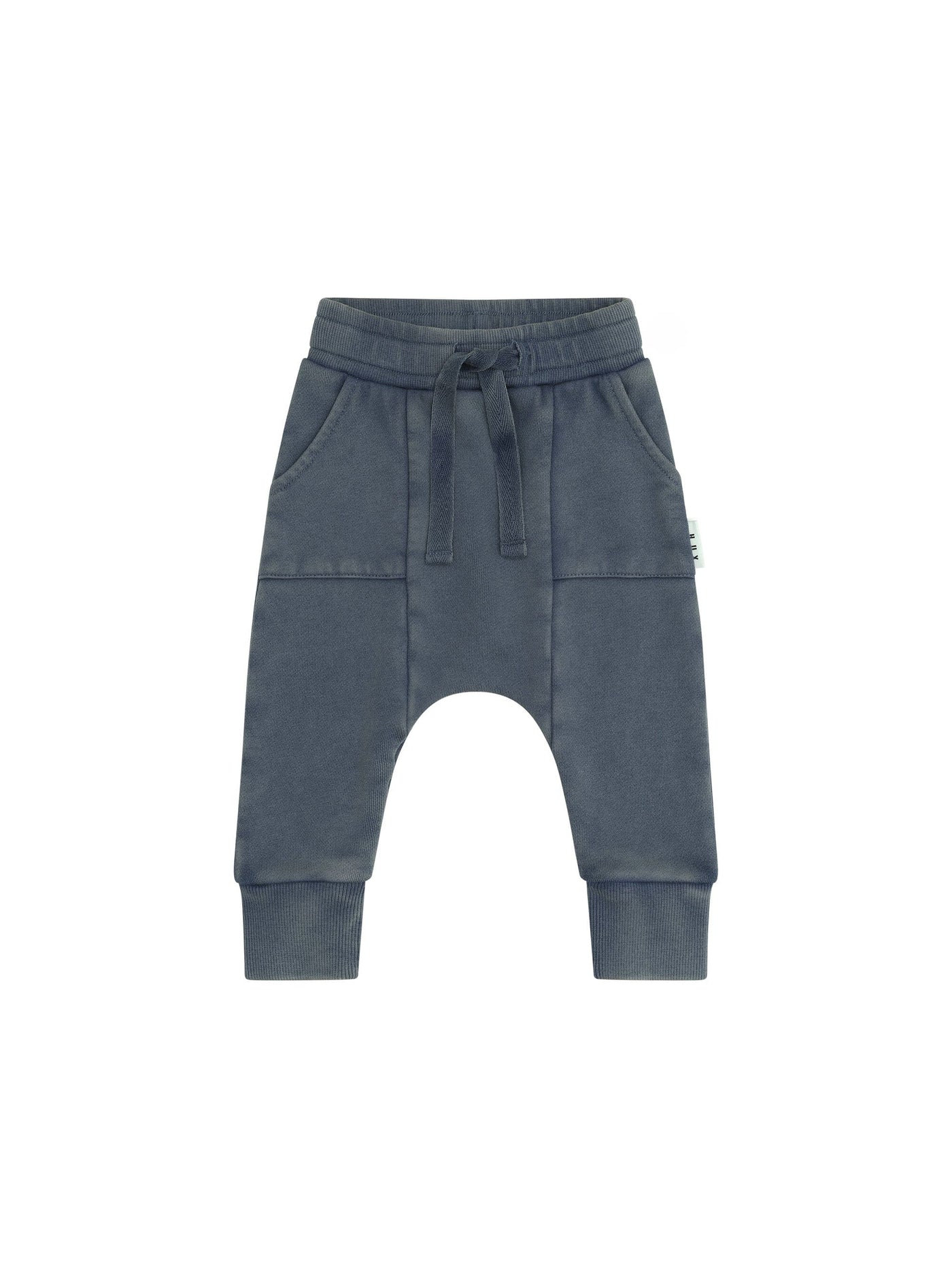 Huxbaby - Drop Crotch Pant Washed Navy - HB6074S24 Pants Huxbaby 