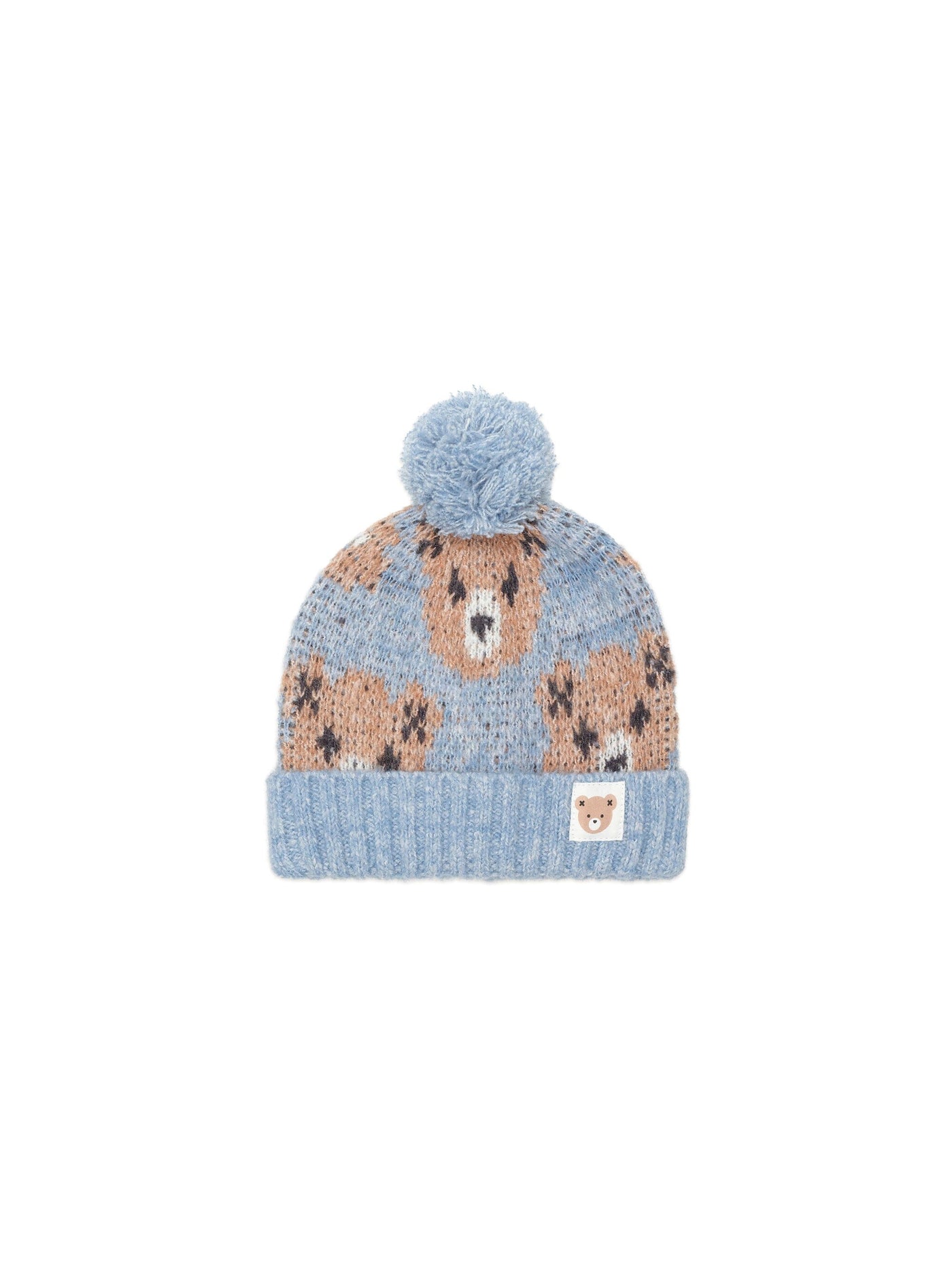 Huxbaby - Dusk Blue Huxbear Knit Beanie - HB8049W25 Beanie Huxbaby 