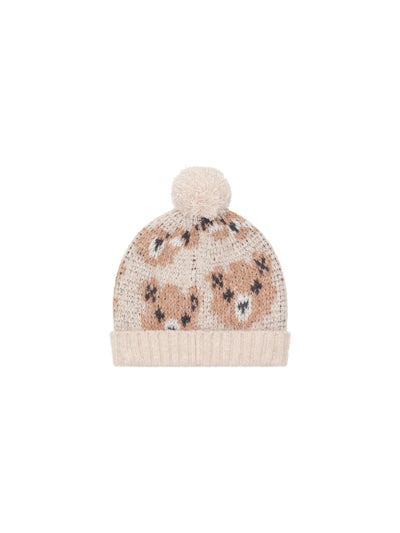 Huxbaby - Ecru Huxbear Knit Beanie - HB8359W25 Beanie Huxbaby 