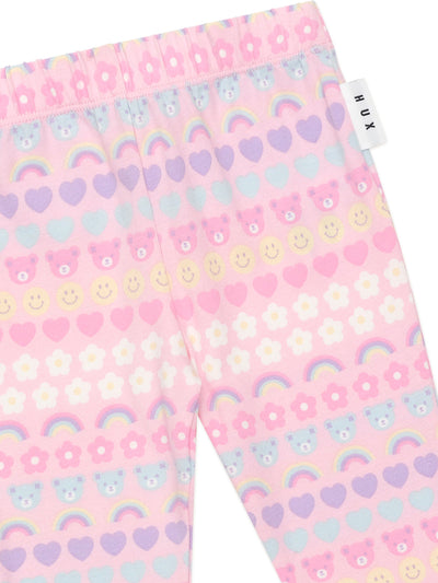 Huxbaby - Emoji Rainbow Legging - HB6167W25 Leggings Huxbaby 