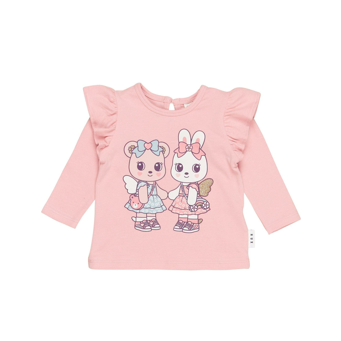 Huxbaby Fairy Friends Frill Top HB2109W24 Long Sleeve Top Huxbaby 