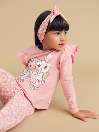 Huxbaby Fairy Friends Frill Top HB2109W24 Long Sleeve Top Huxbaby 
