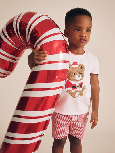 Huxbaby - Father Huxmas Tee - HB2324S25 Short Sleeve T-Shirt Huxbaby 