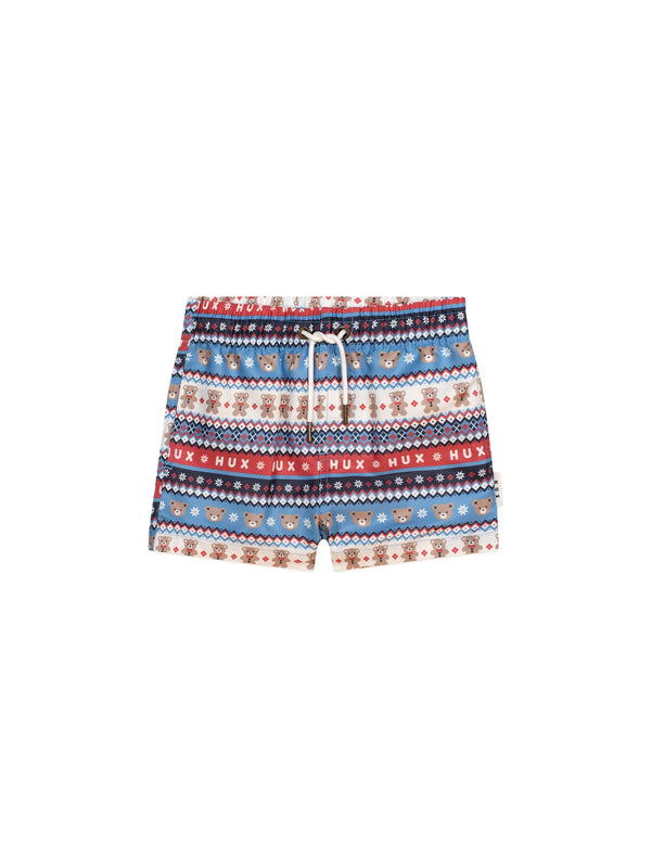 Huxbaby - Festive Huxbear Swim Shorts - HB7334S25 Swim Shorts Huxbaby 