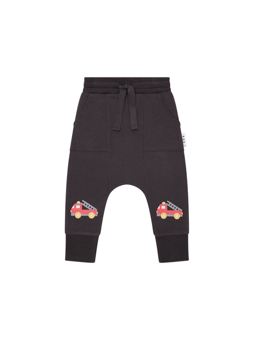 Huxbaby - Fire Truck Drop Crotch Pant - HB6080W25