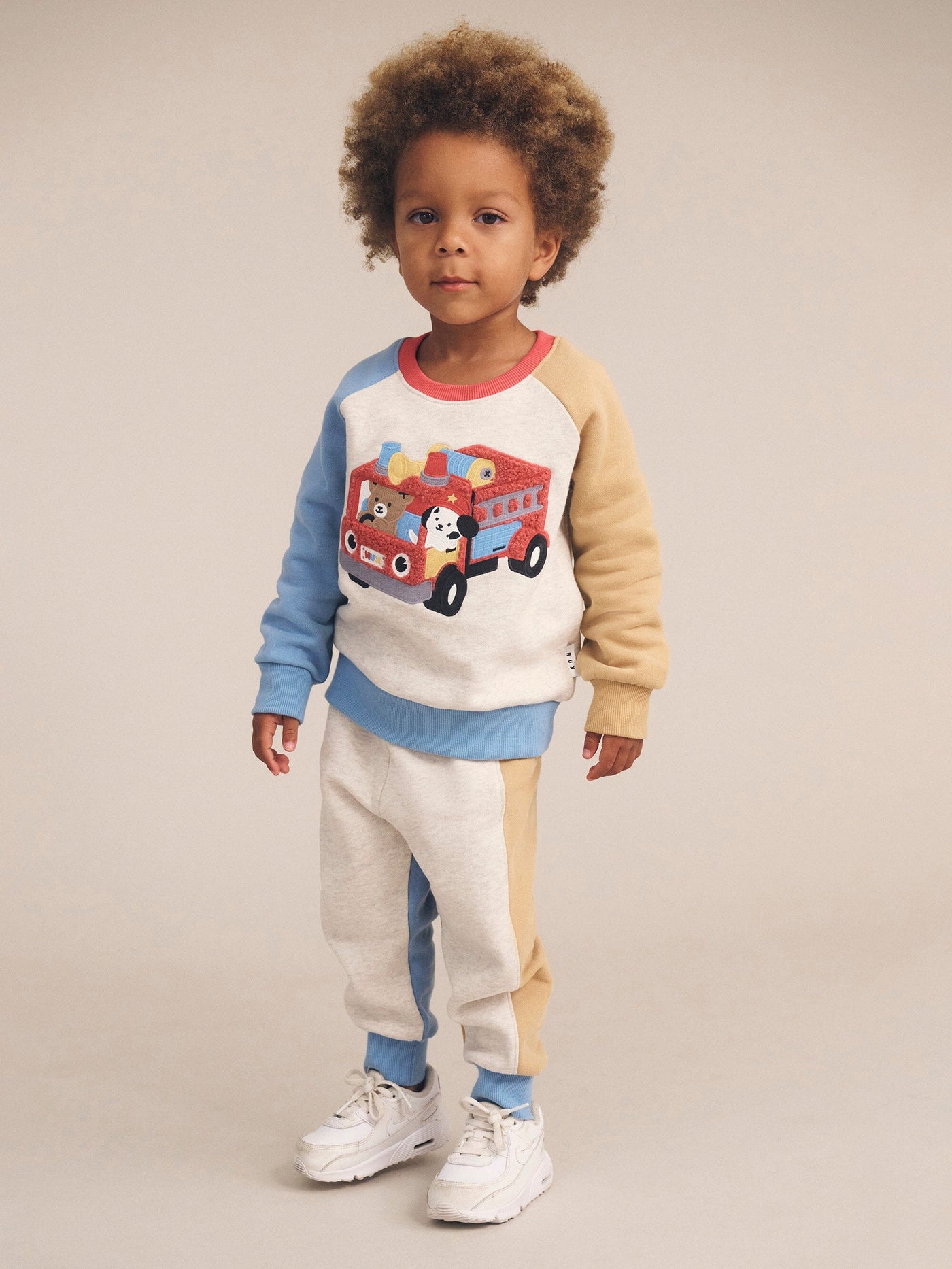 Huxbaby - Fire Truck Hux Sweatshirt - HB3073W25 Jumper Huxbaby 