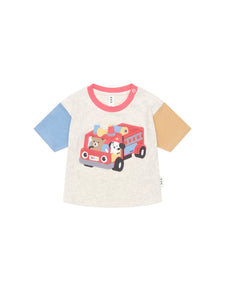 Huxbaby - Firetruck Hux T-Shirt - HB2093W25