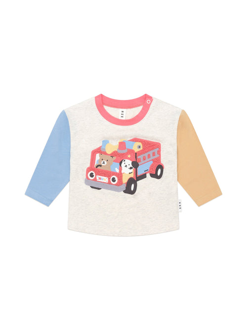 Huxbaby - Firetruck Hux Top - HB2092W25