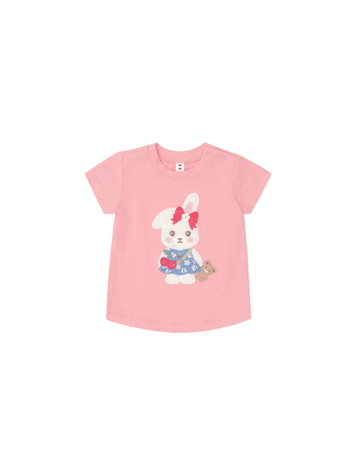 Huxbaby - Flower Field Bunny Tee