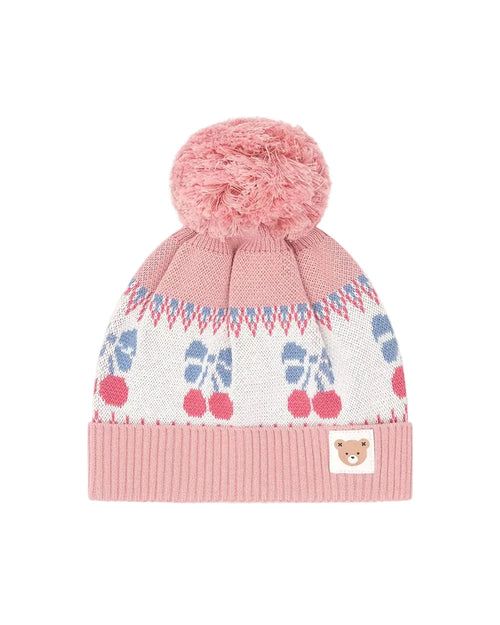 Huxbaby - Folk Cherry Bow Beanie