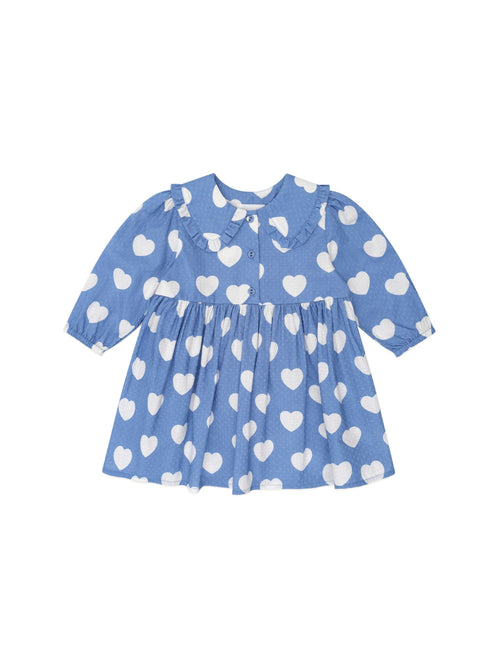 Huxbaby - Frill Heart Collar Dress