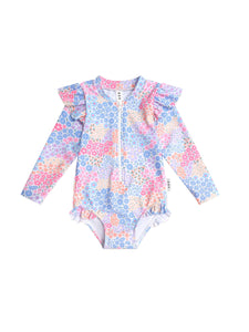 Huxbaby - Frill Swimsuit Floral Bloom - HB7291S25