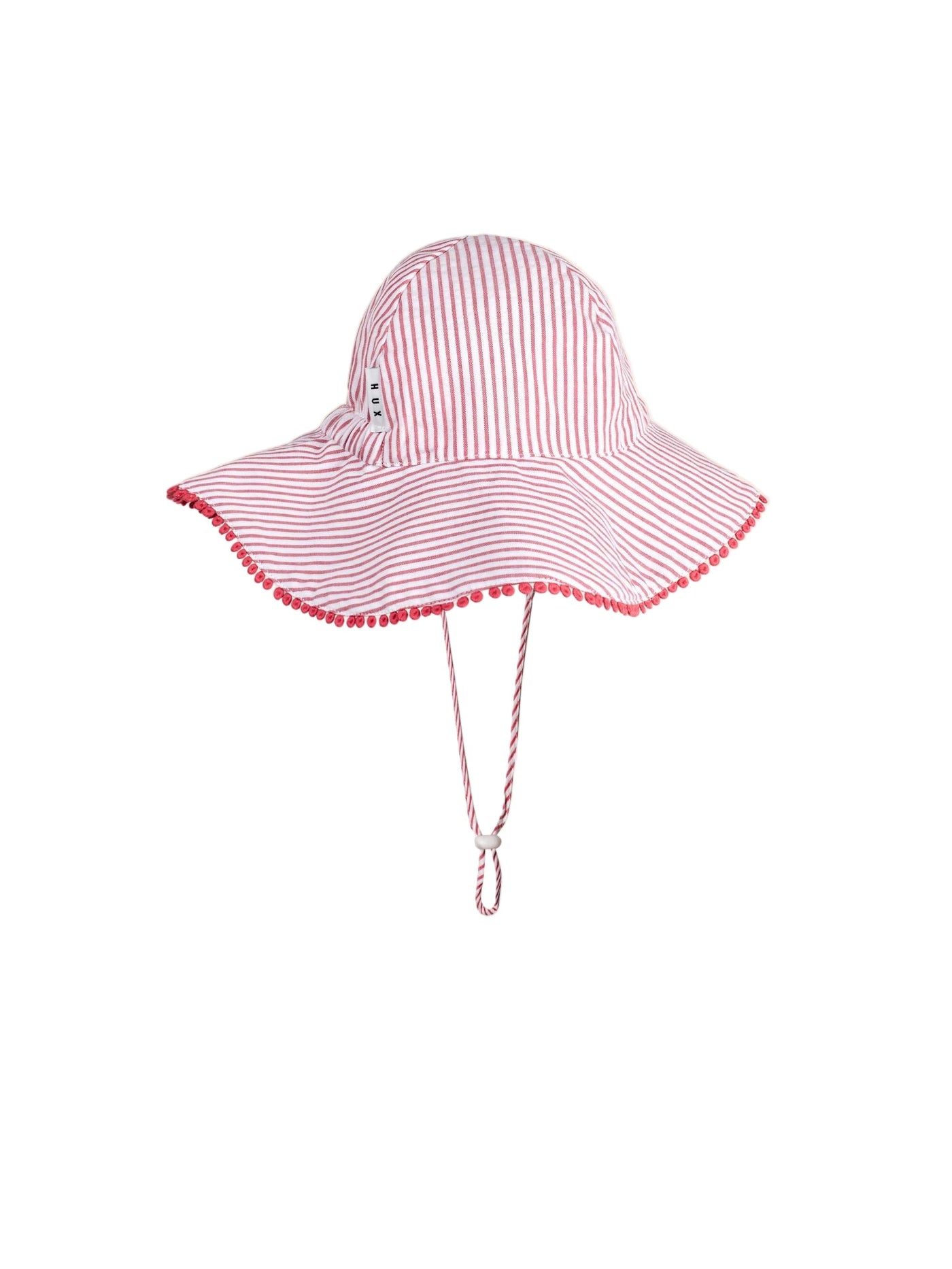 Huxbaby - Frilly Sunhat Cherry Pie Stripe - HB8311S25 Hats Huxbaby 