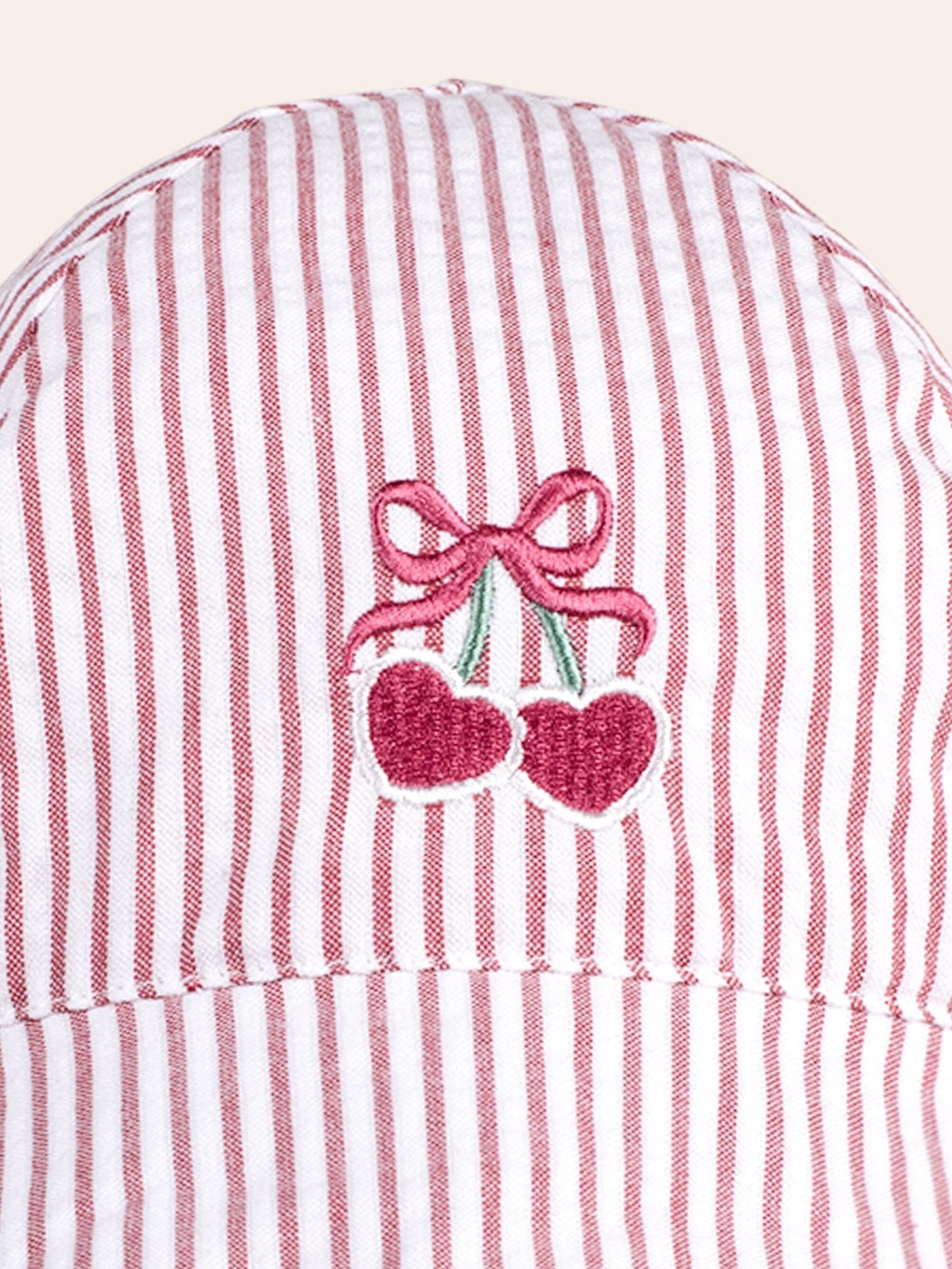 Huxbaby - Frilly Sunhat Cherry Pie Stripe - HB8311S25 Hats Huxbaby 