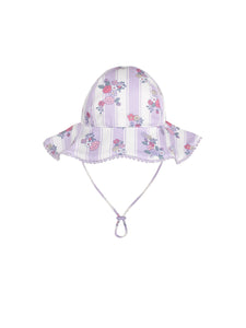 Huxbaby - Frilly Sunhat Vintage Bloom - HB8015S25