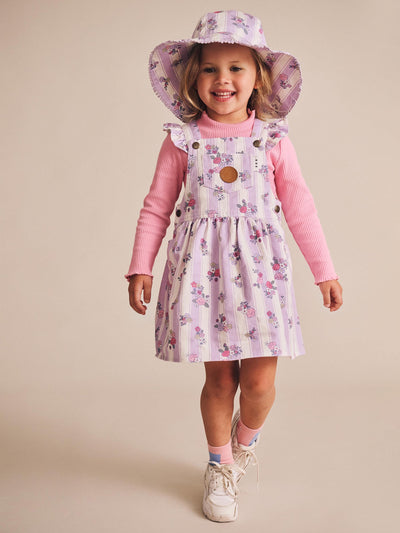 Huxbaby - Frilly Sunhat Vintage Bloom - HB8015S25 Hats Huxbaby 