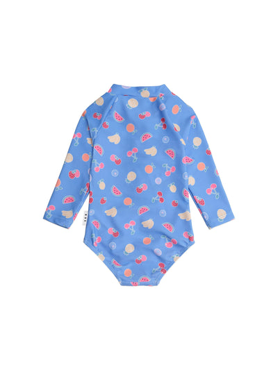 Huxbaby - Fruit Emoji Zip Swimsuit - HB7184S25 One-Piece Swimsuit Huxbaby 