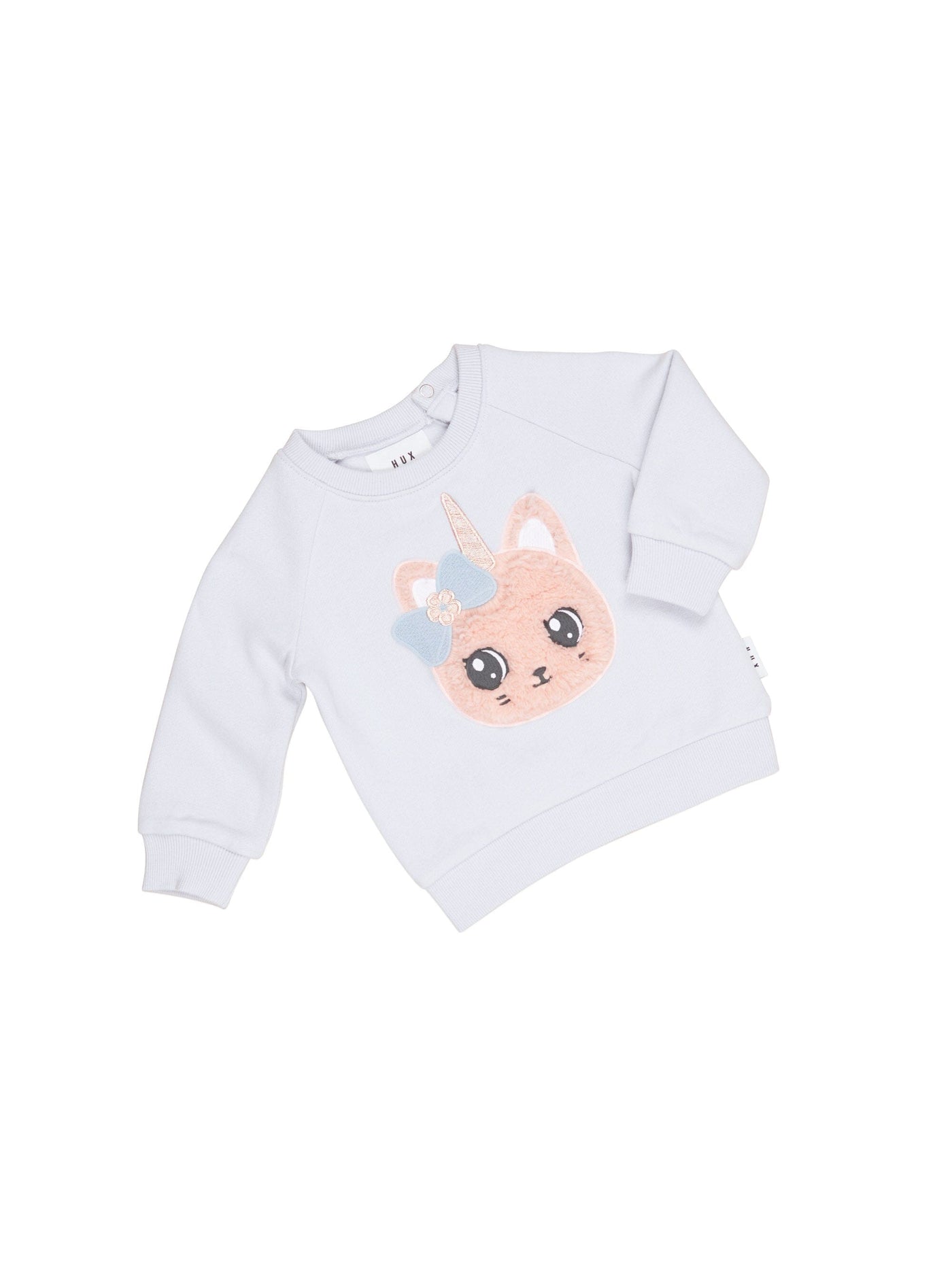 Huxbaby - Furry Caticorn Sweatshirt - HB3190W24 Jumper Huxbaby 