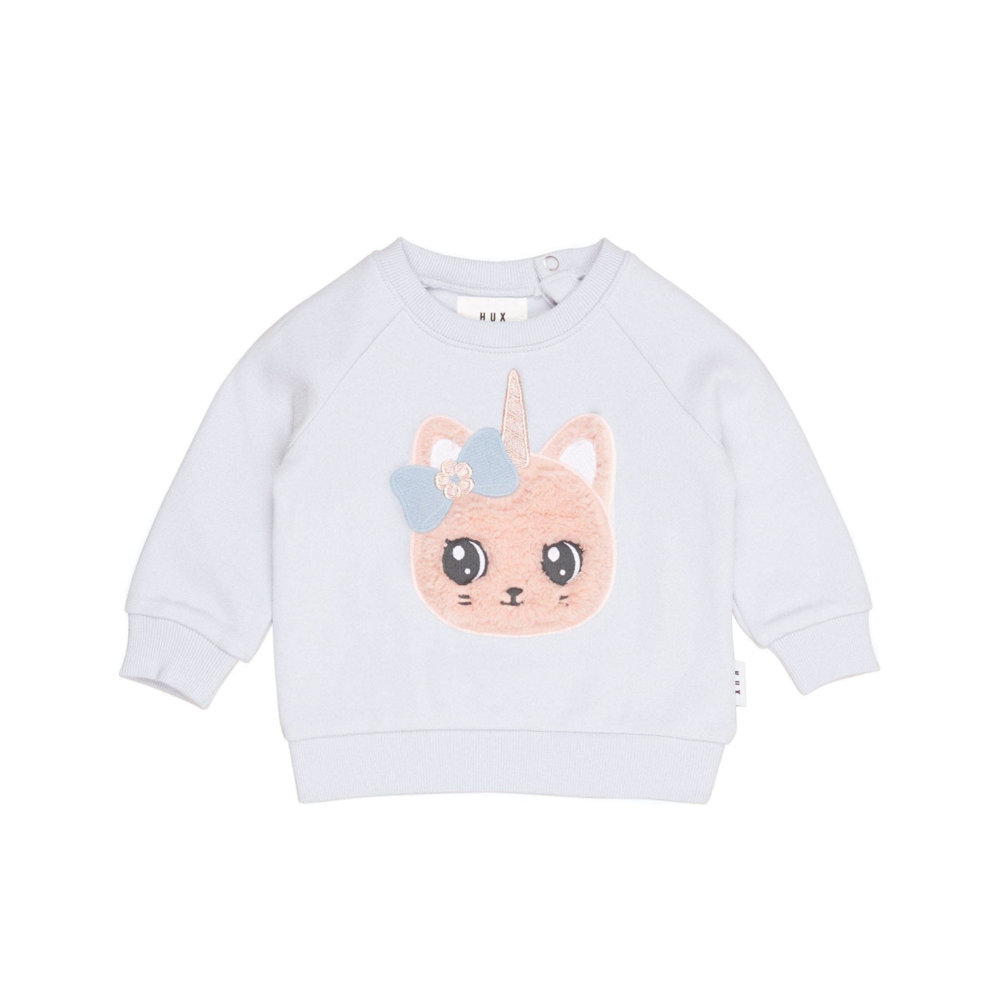 Huxbaby - Furry Caticorn Sweatshirt - HB3190W24 Jumper Huxbaby 