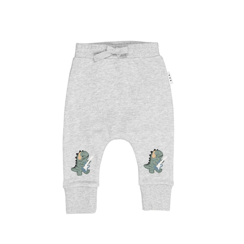 Huxbaby - Furry Dino Drop Crotch Pant - HB6136W24