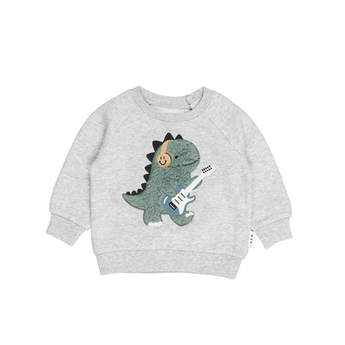 Huxbaby - Furry Dino Sweatshirt - HB3096W24
