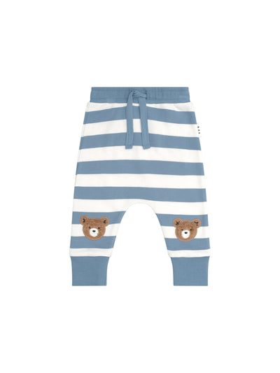 Huxbaby - Furry Hux Stripe Drop Crotch Pant - HB6053S24 Pants Huxbaby 