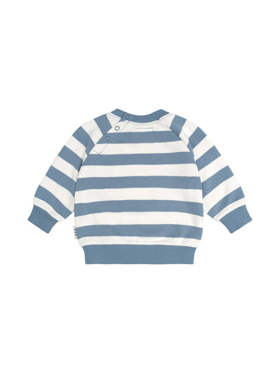 Huxbaby - Furry Hux Stripe Sweatshirt - HB3020S24 Jumper Huxbaby 